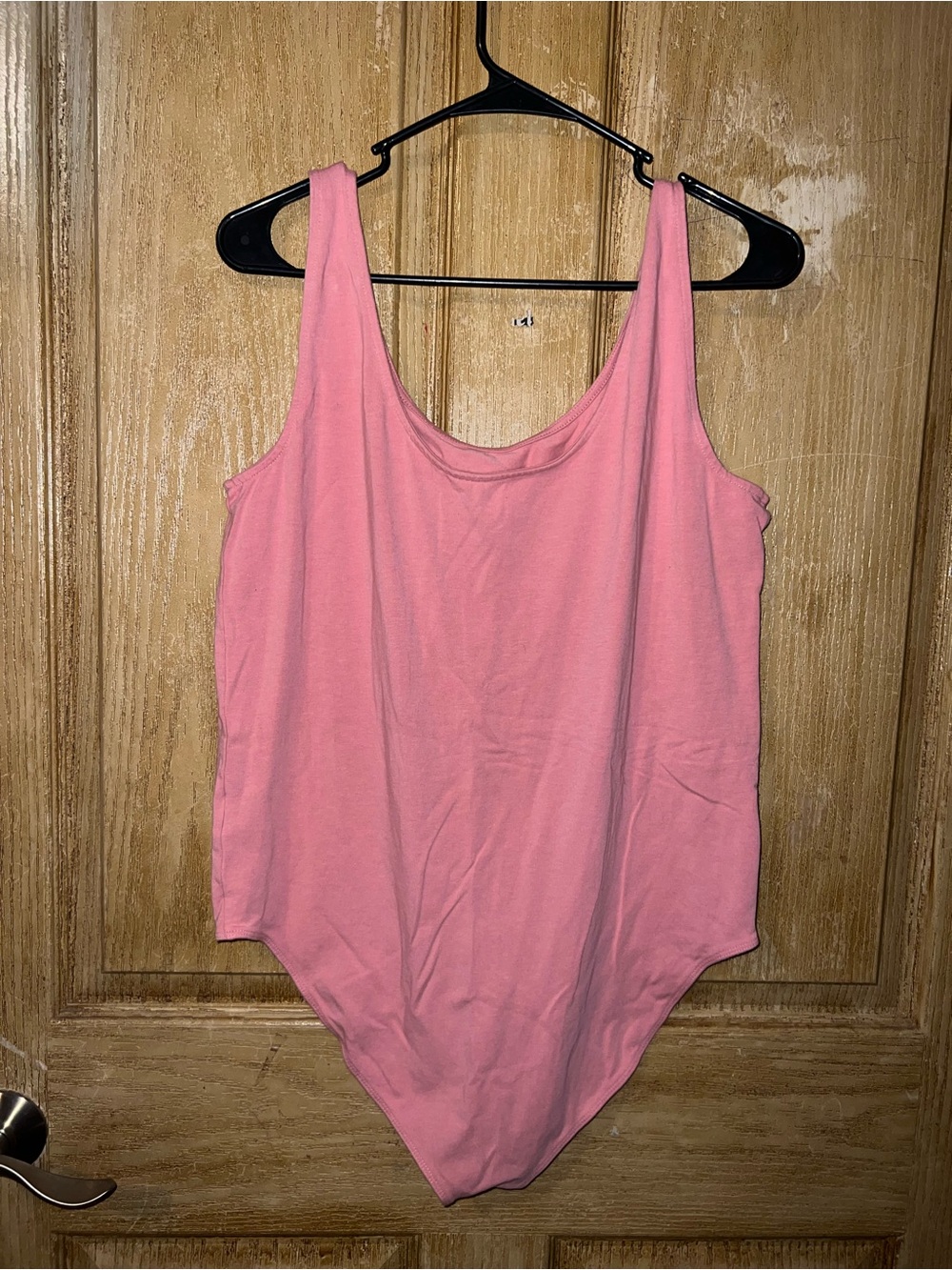 Classic Pink Women's Tank Bodysuit GAP. XL